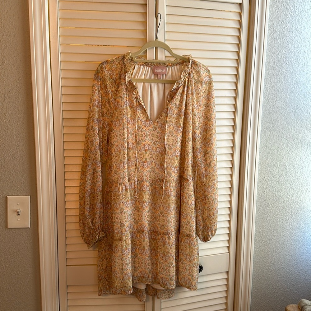 Show Me Your MuMu Birdie Dress in Paisley